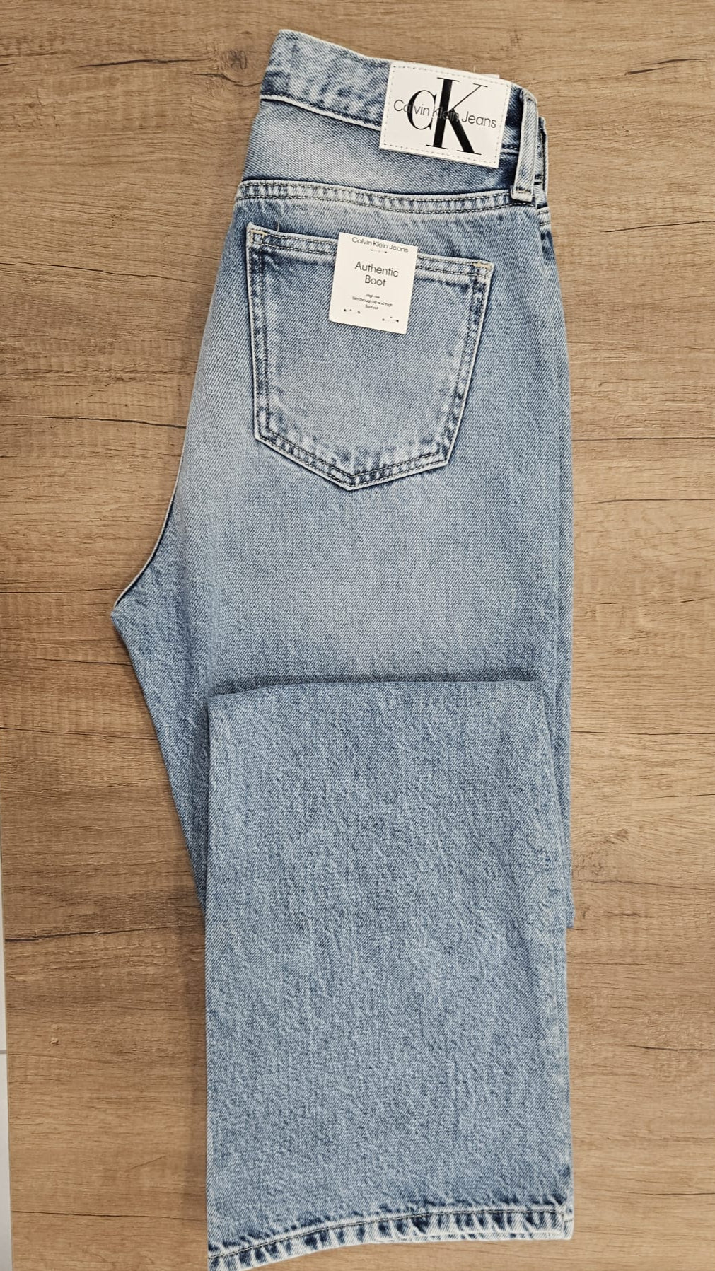 Pantalone Jeans Calvin Klein Bootcut Ligh Donna