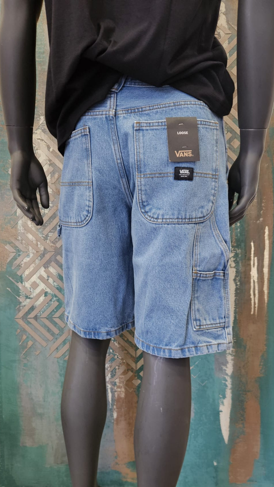 Pantaloncino Jeans Vans Drill Chore Loo Uomo