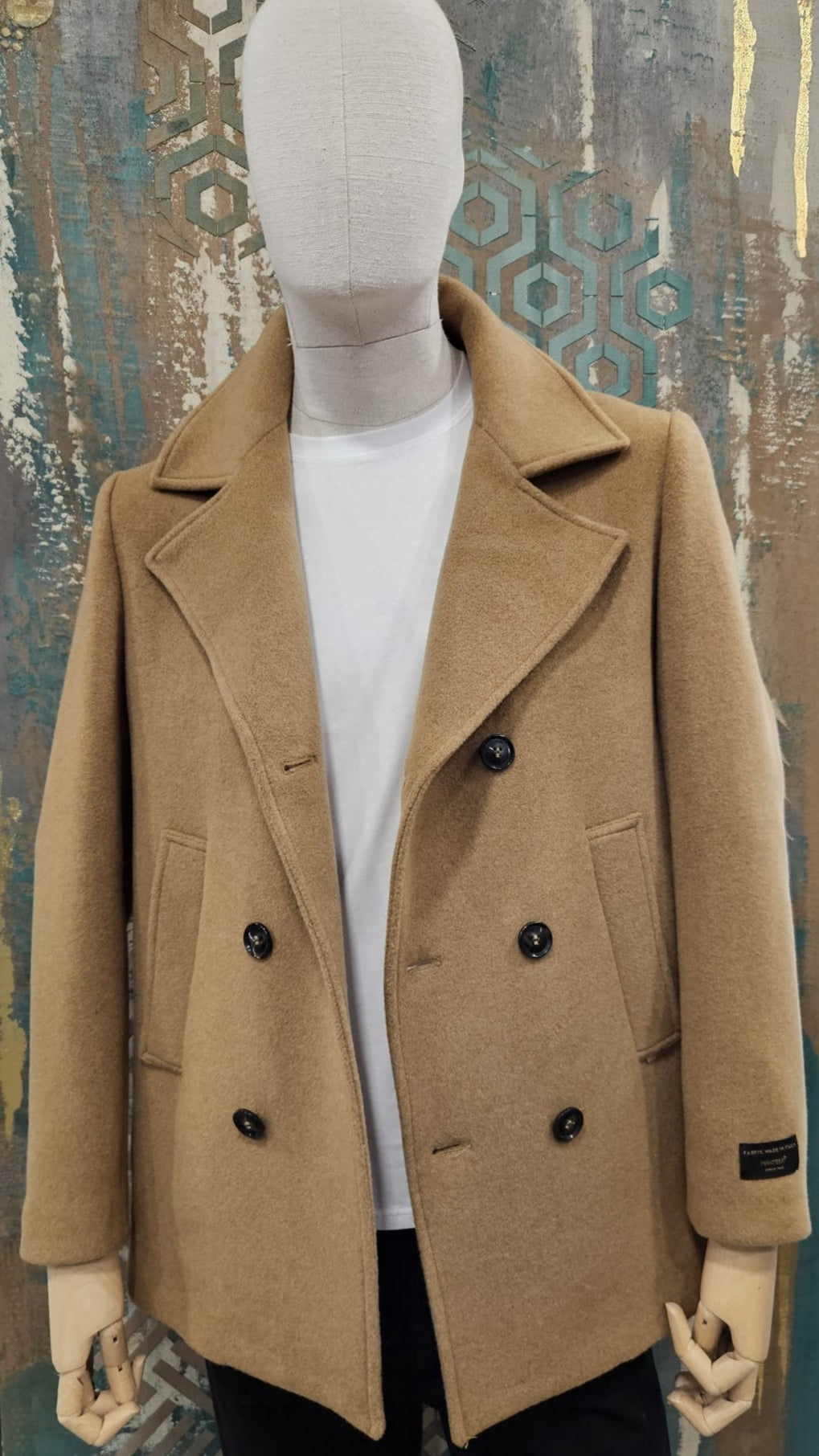 LIUJO Men's Double Breasted Jacket