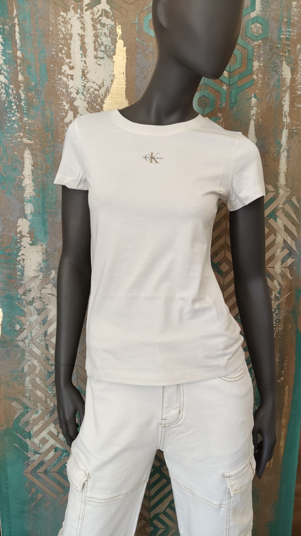 Calvin Klein Micro Monologue Women's T-Shirt