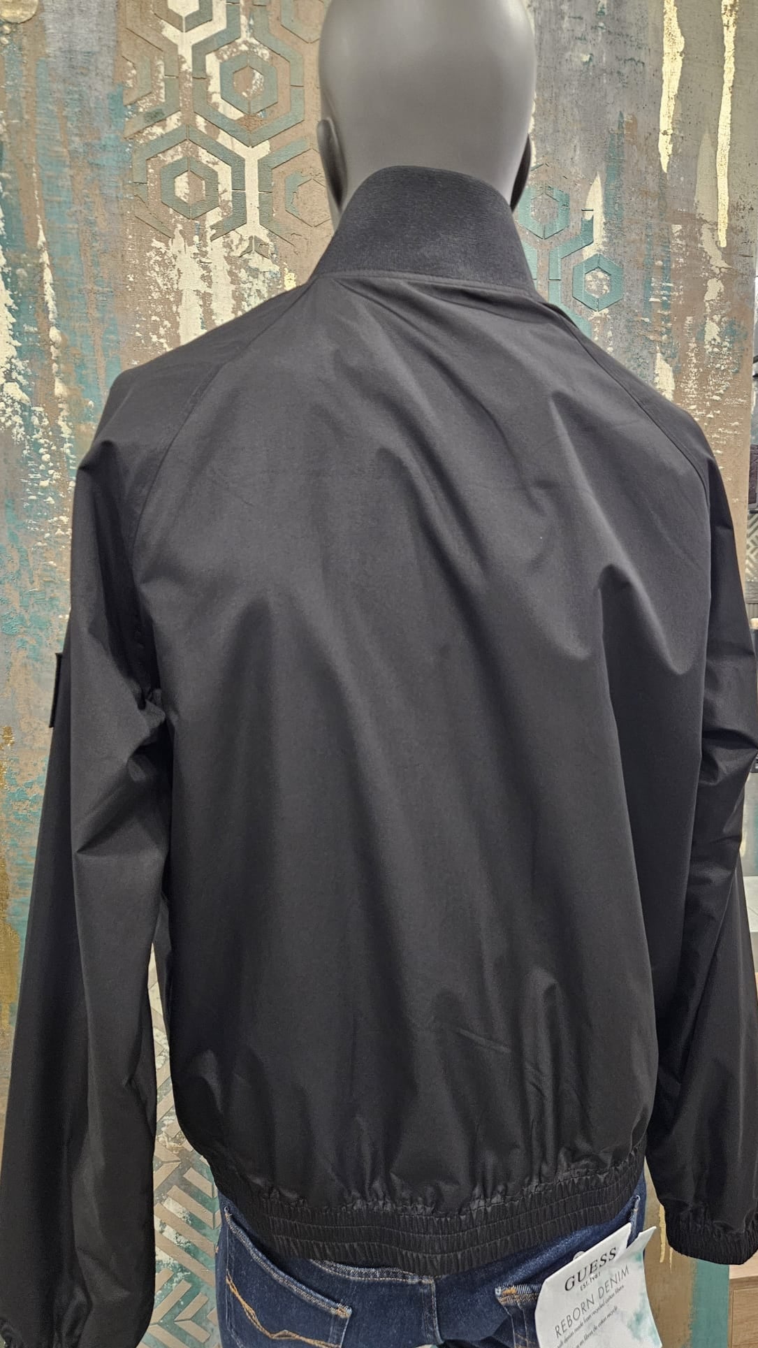 CALVIN KLEIN Men's Windbreaker Jacket Unpadded. Harrington