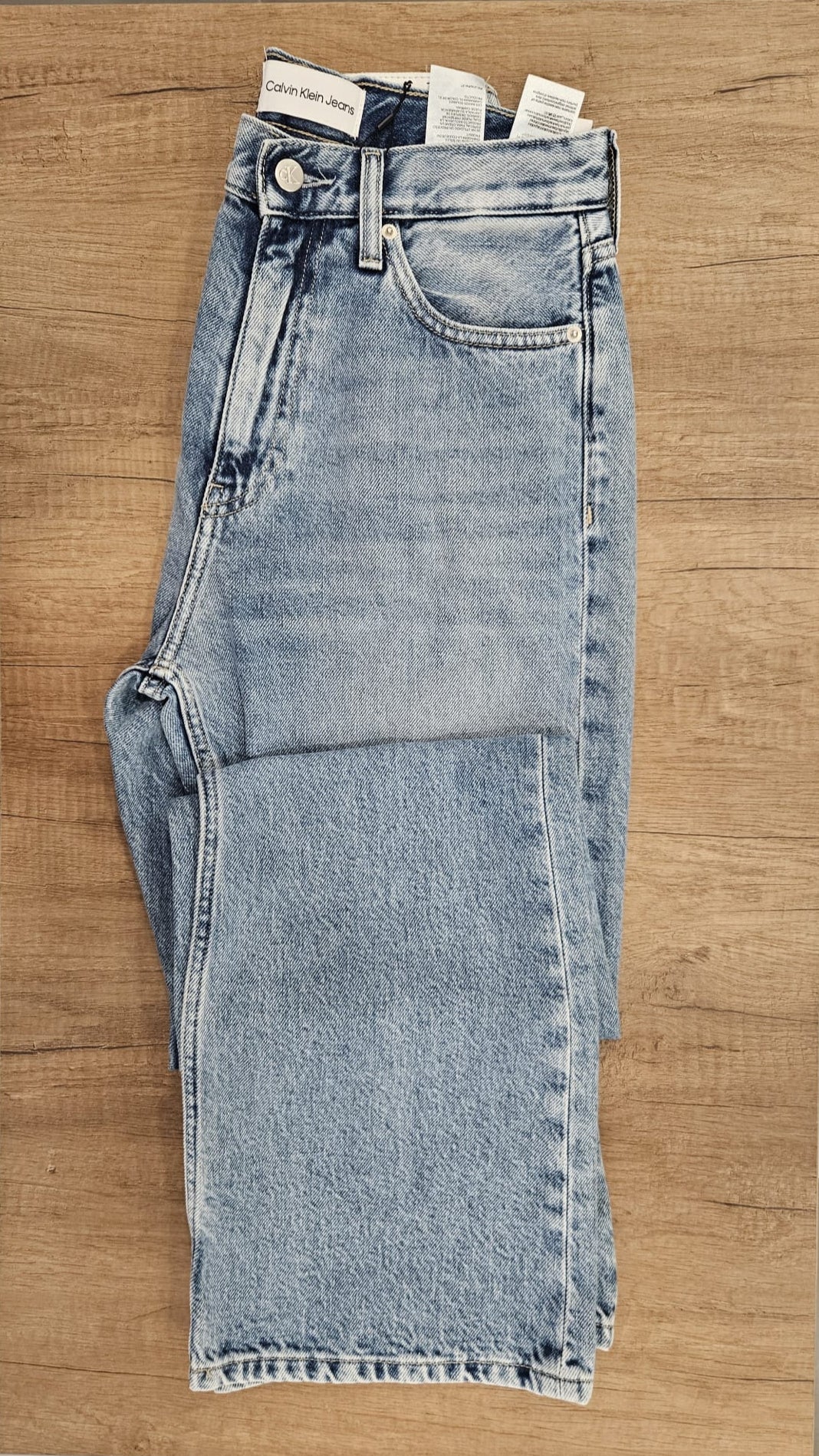 Pantalone Jeans Calvin Klein Bootcut Ligh Donna