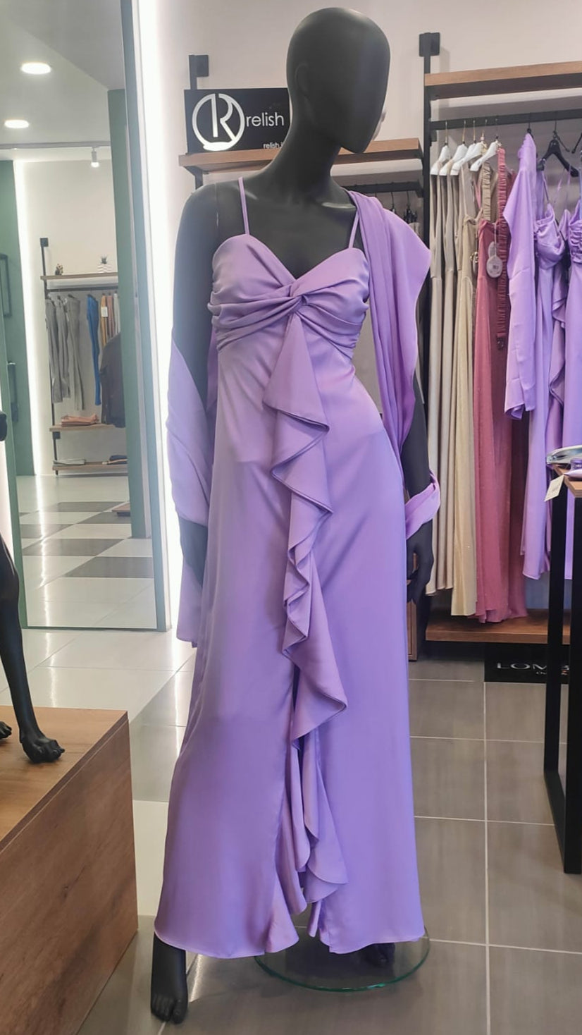 Abito con Stola Dramée Donna