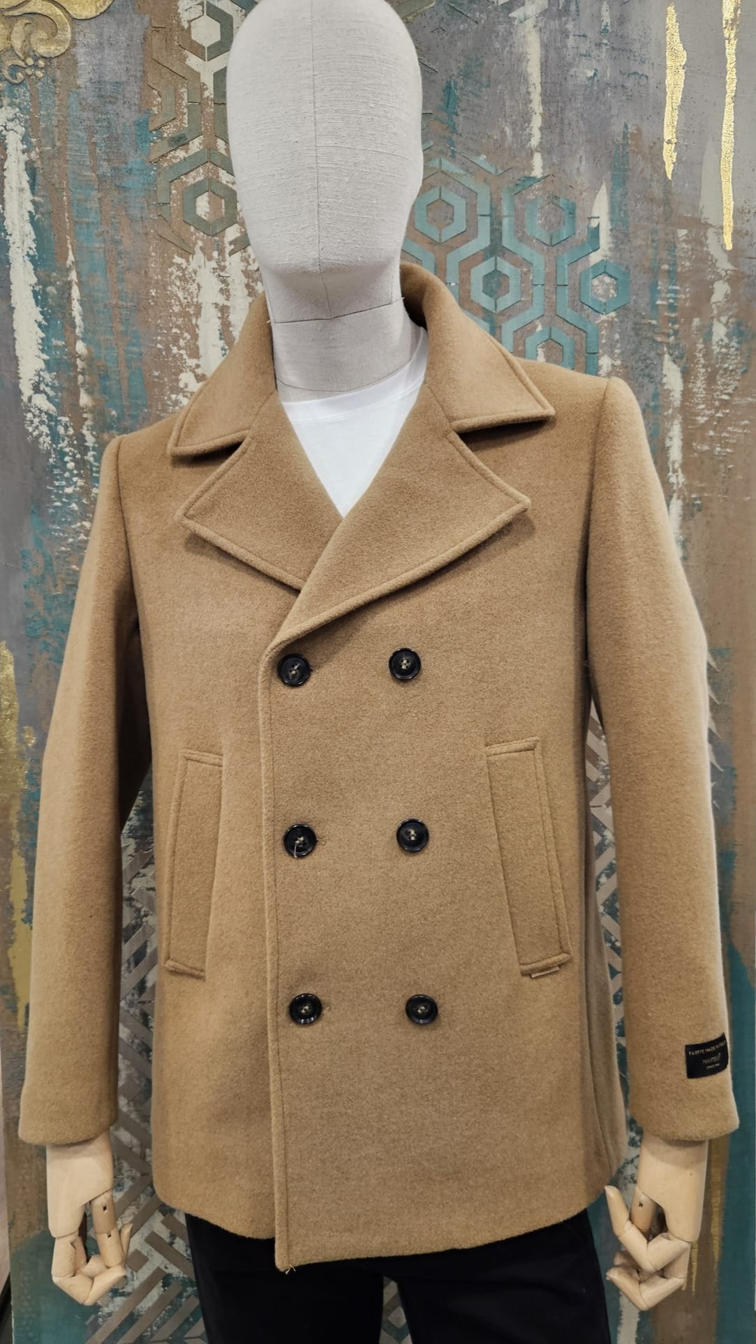 LIUJO Men's Double Breasted Jacket