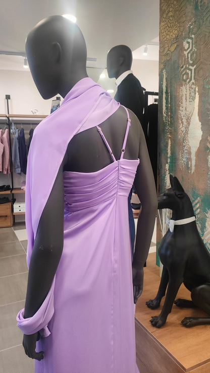 Abito con Stola Dramée Donna