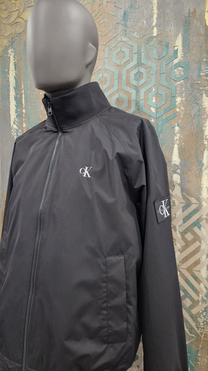 CALVIN KLEIN Men's Windbreaker Jacket Unpadded. Harrington