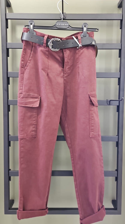 INDOMINA Women's Cargo Pants