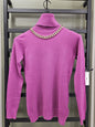 ROSSODISERA Women's Turtleneck Sweater