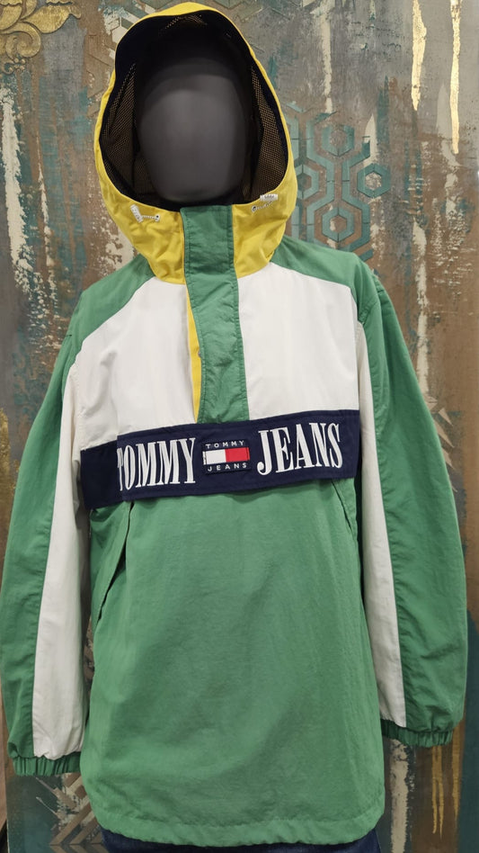 Giacca a Vento Uomo TOMMY JEANS Chicago Popover