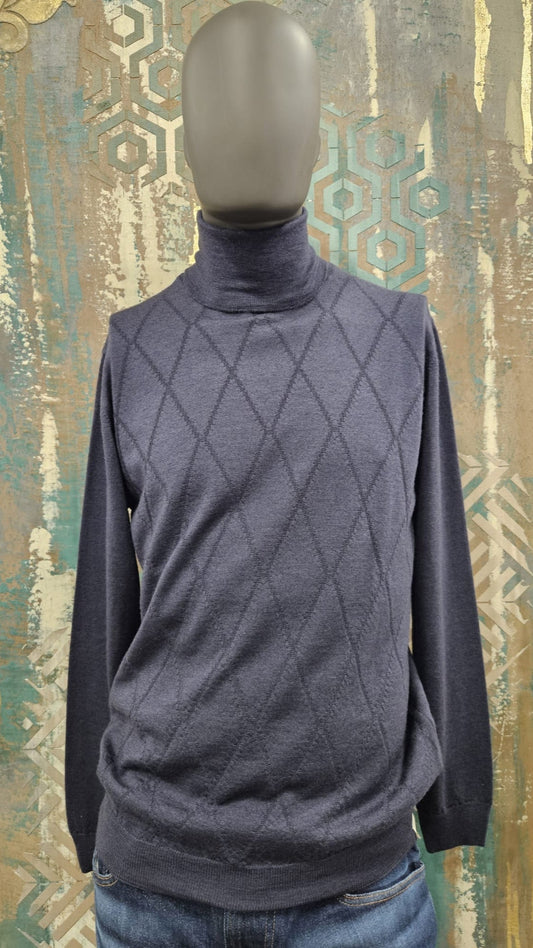 Maglia Dolcevita Uomo LIUJO Rombo Dolceargyle