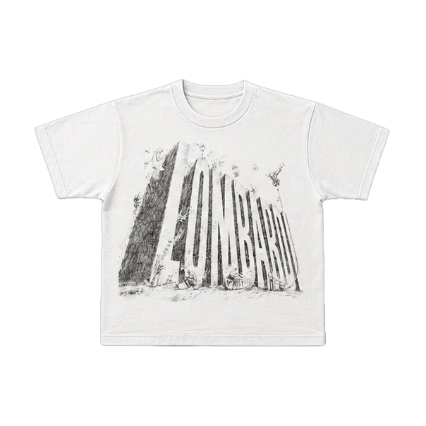 Monument Tee - White front