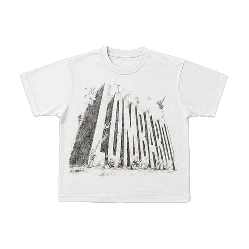 Monument Tee - White front