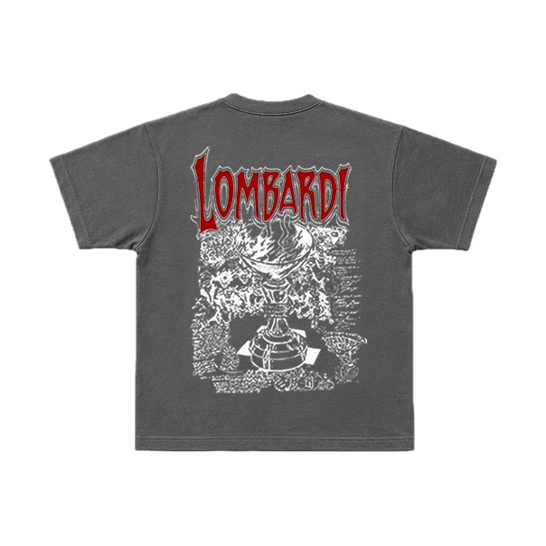 Trophy Awards Tee - Charcoal back